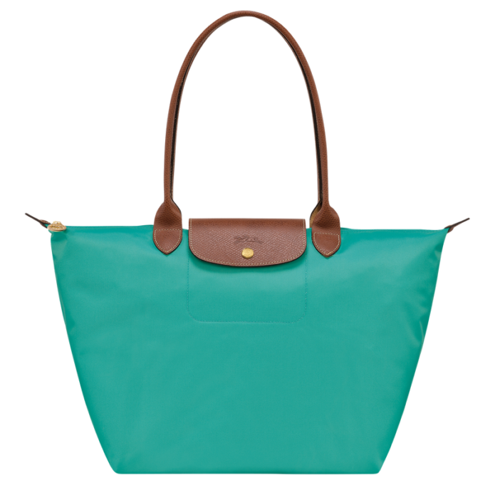 Longchamp Le Pliage Original L Tote Bag – Turquoise vip time amman jordan